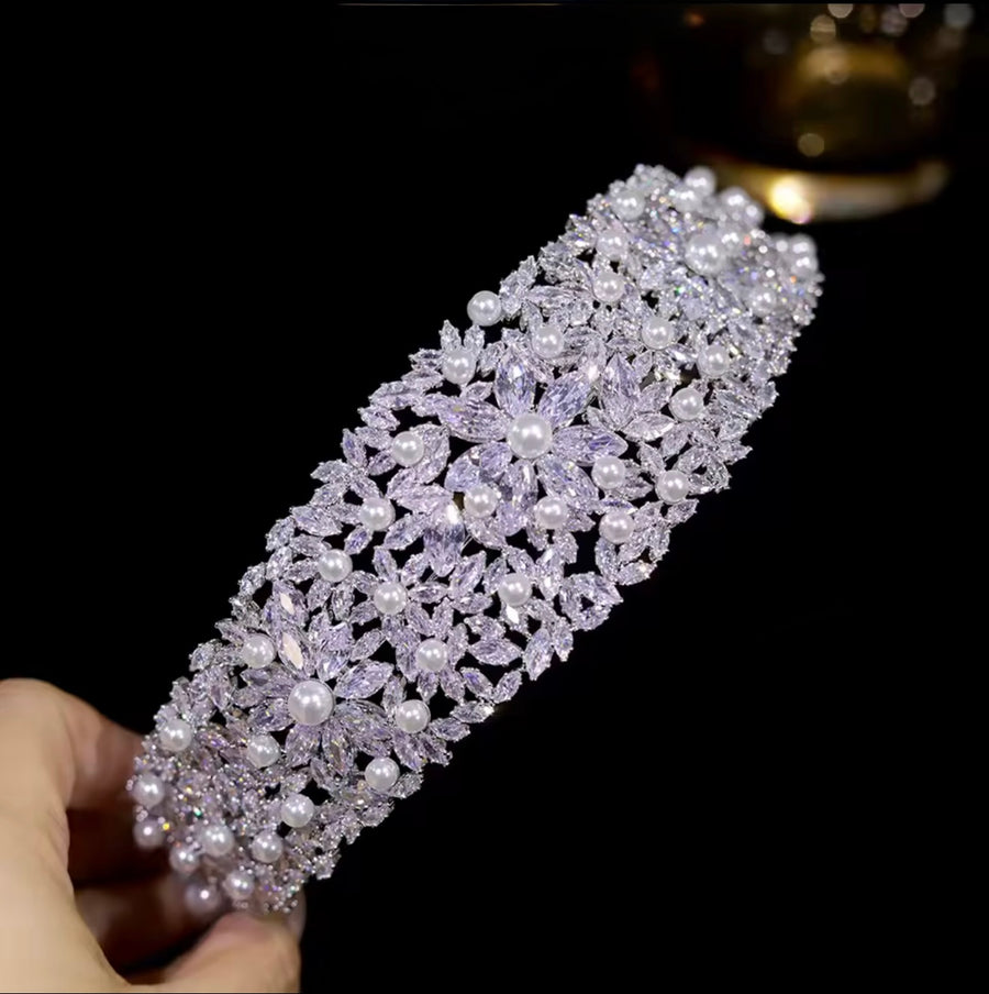 Krystal Bridal Headband