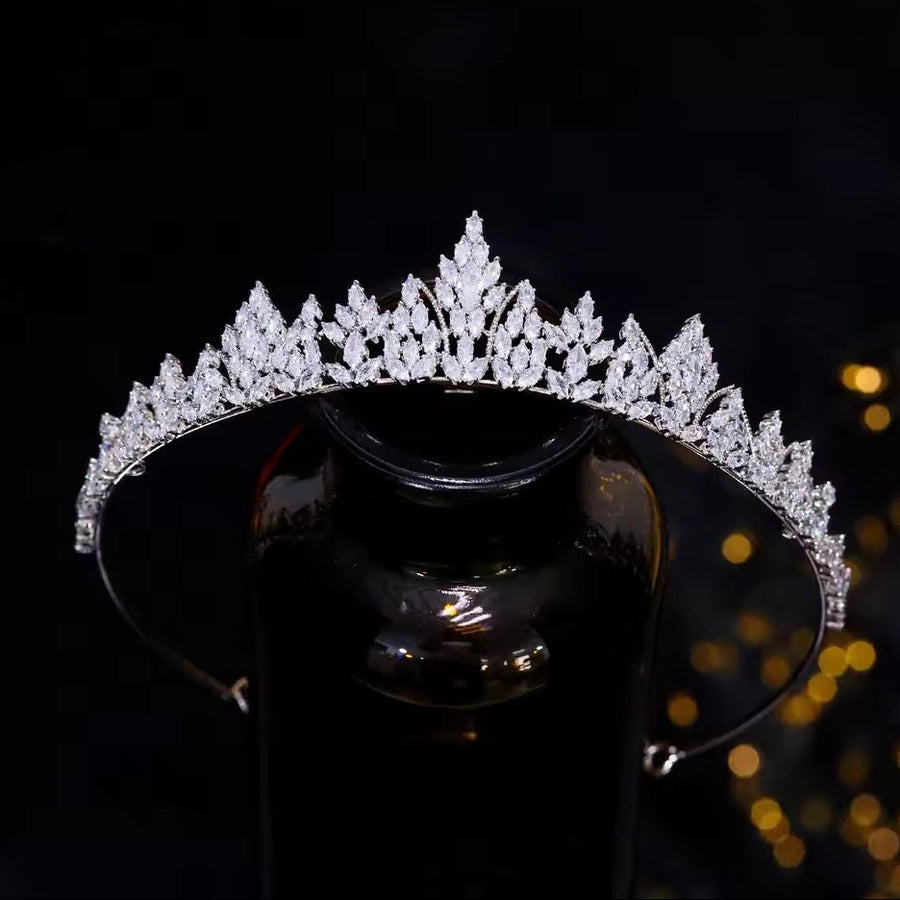 Aaliyah Bridal Crown (Pre-Order) l 2 colours