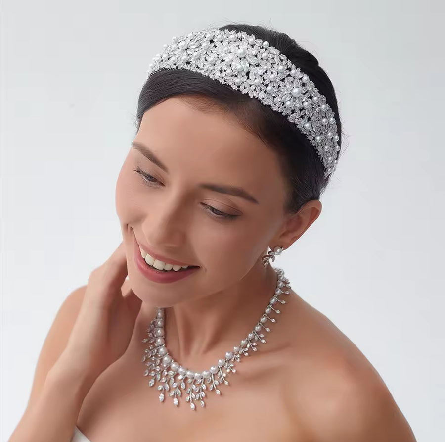 Krystal Bridal Headband