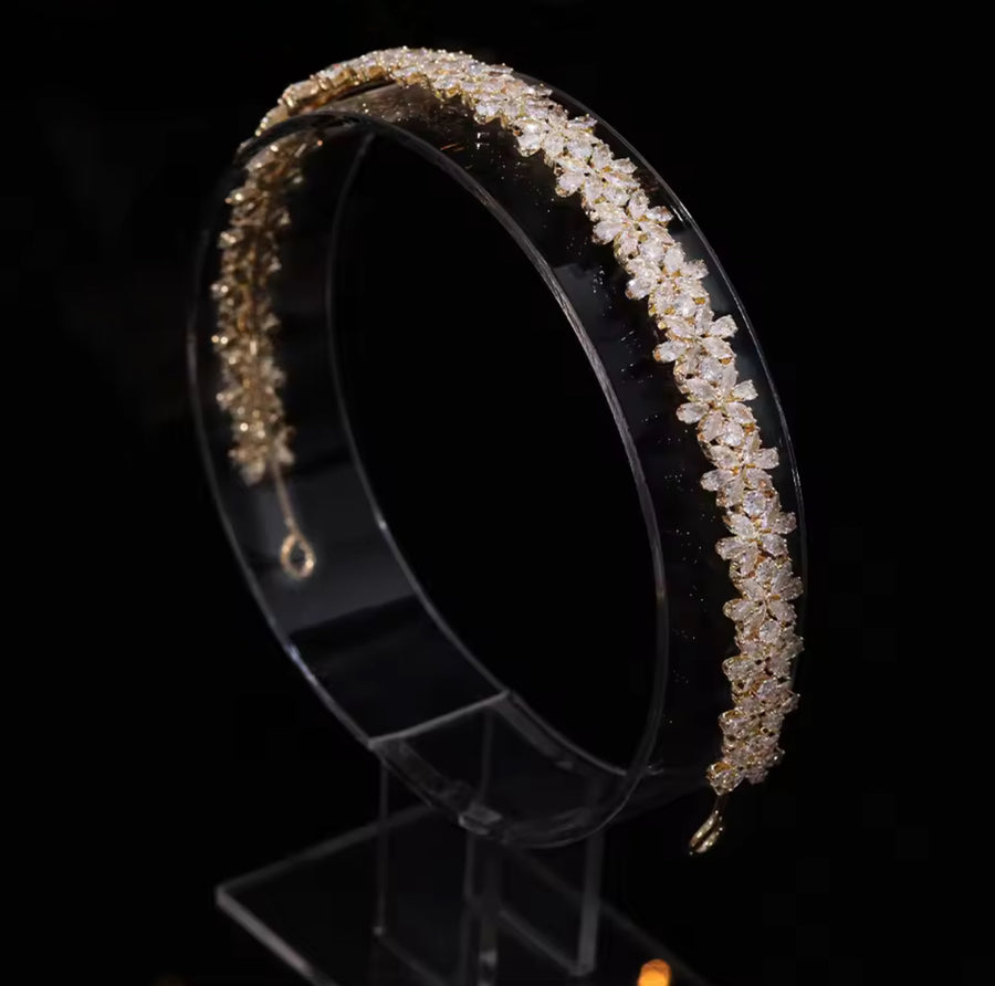 Adela Bridal Headband l 2 Cololurs