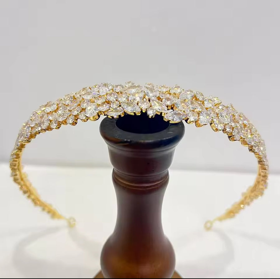 Vera Bridal Headband l 2 Colours