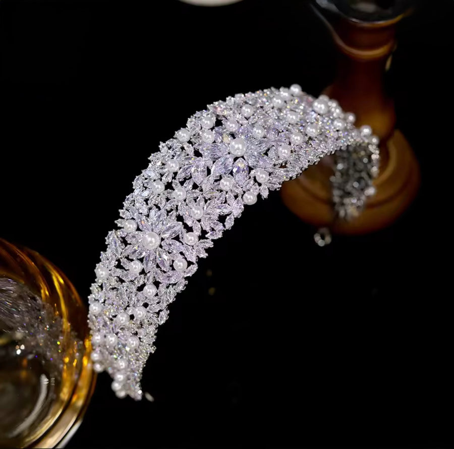 Krystal Bridal Headband
