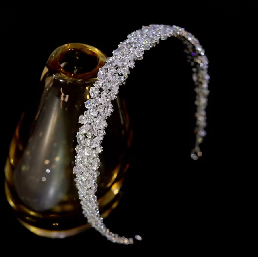 Vera Bridal Headband l 2 Colours