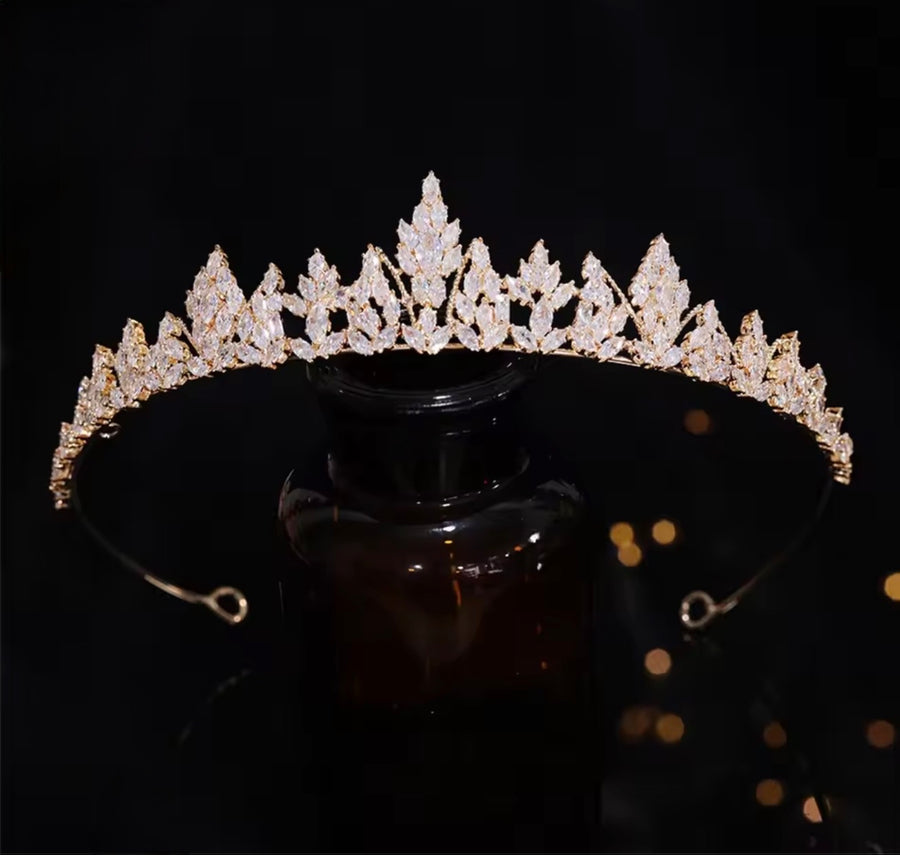Aaliyah Bridal Crown (Pre-Order) l 2 colours