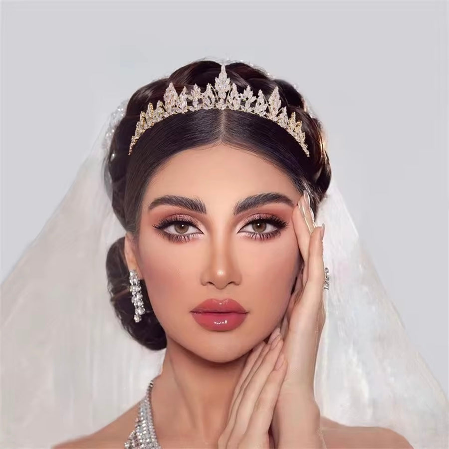 Aaliyah Bridal Crown (Pre-Order) l 2 colours