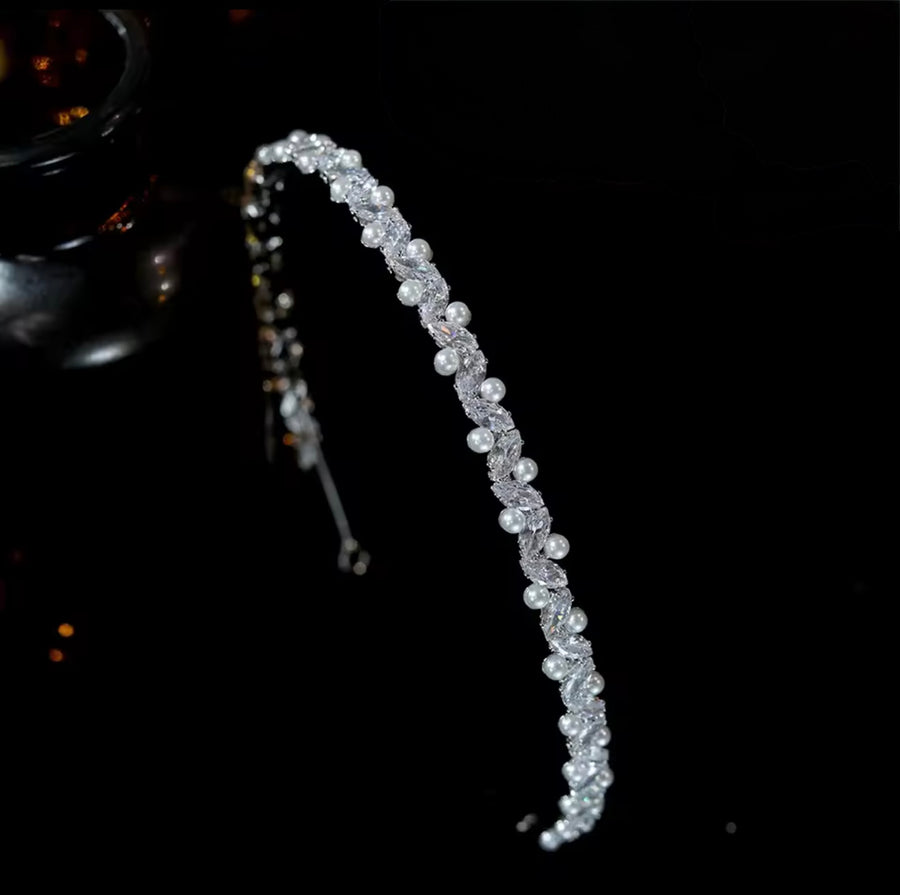 Evie Bridal Headband l 3 Colours
