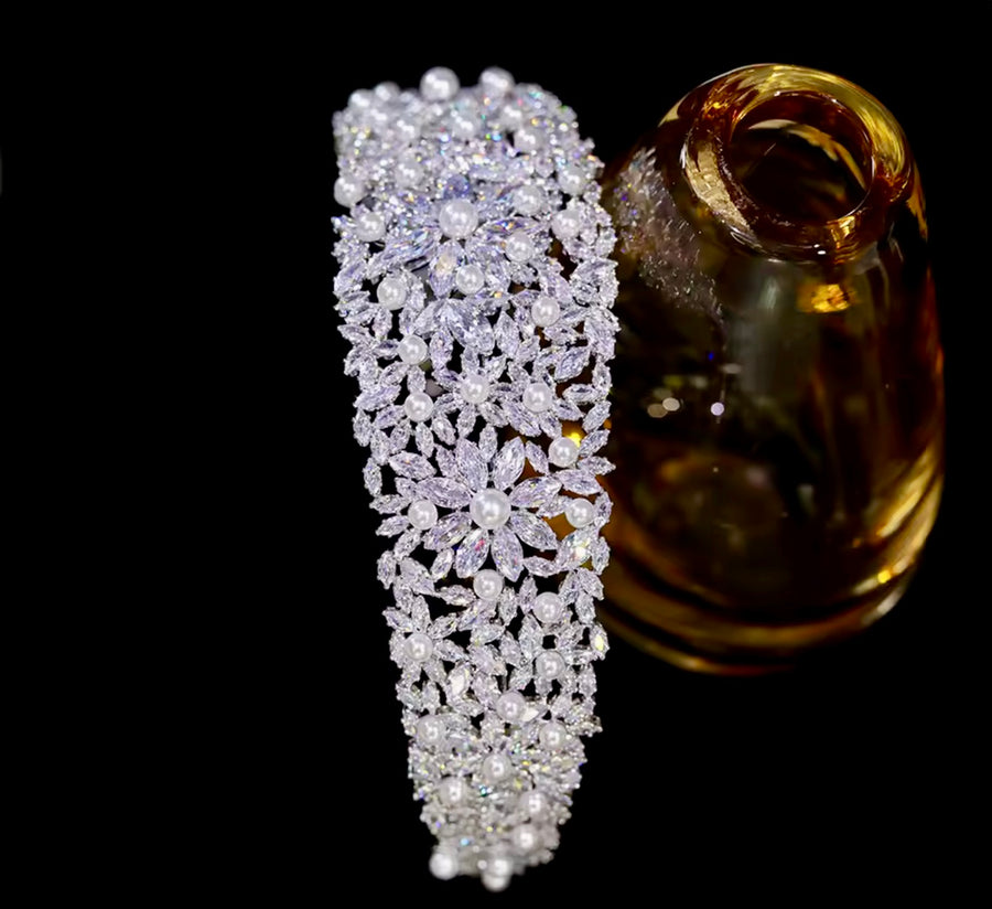 Krystal Bridal Headband
