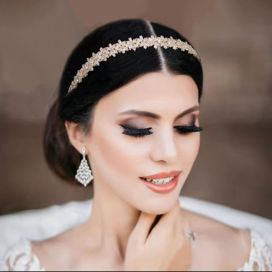 Adela Bridal Headband l 2 Cololurs