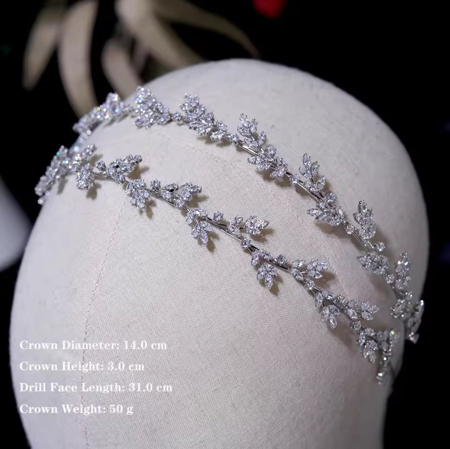 Liana Bridal Headband l 3 Colours