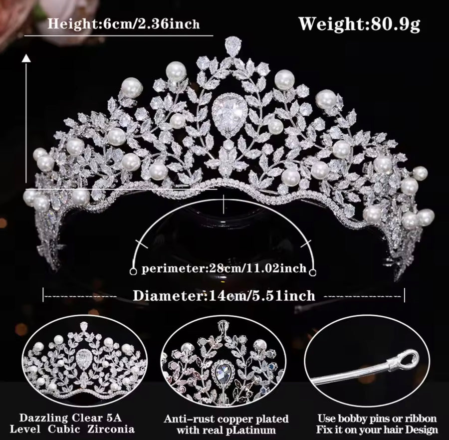 Seraphina Bridal Crown (Pre-Order)