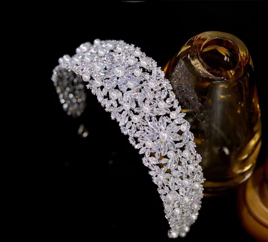 Krystal Bridal Headband