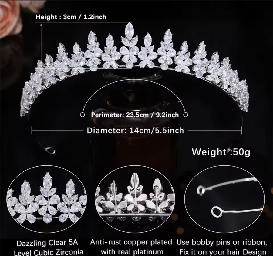 Fiorella Bridal Crown