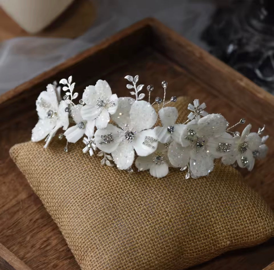 Valentina Bridal Headband (Pre-Order)