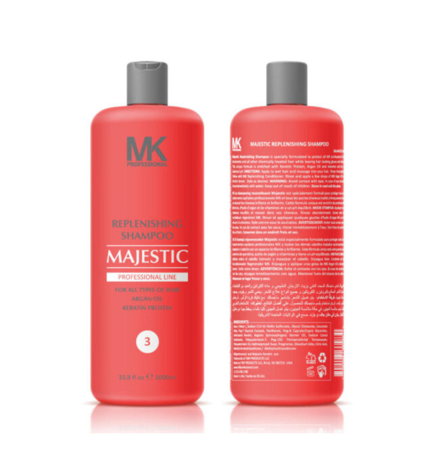 MK Professional Replenishing Shampoo Majestic Keratin After Keratin sydneyhairandmakeupco